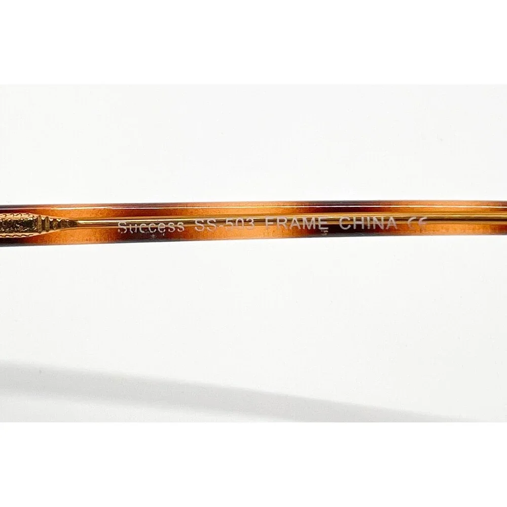 Success Eyeglass Frames Mens Tortoise Square SS-503 53-18-145